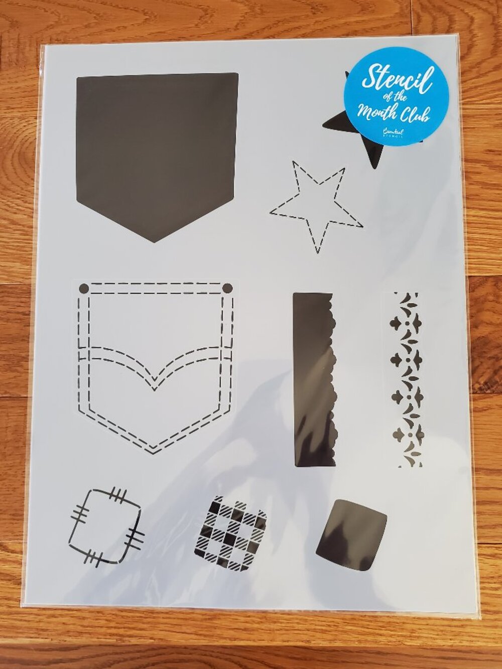 April 2025 Stencil of the Month Stencil Set w/ Add-On | Pocket Full of Sunshine